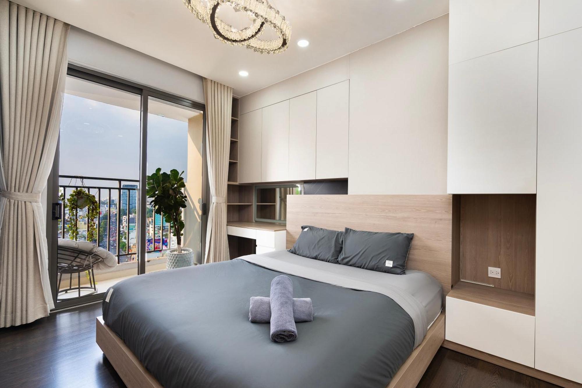 Double E Saigon Apartment In Rivergate Building Ho Chi Minh City Exterior photo